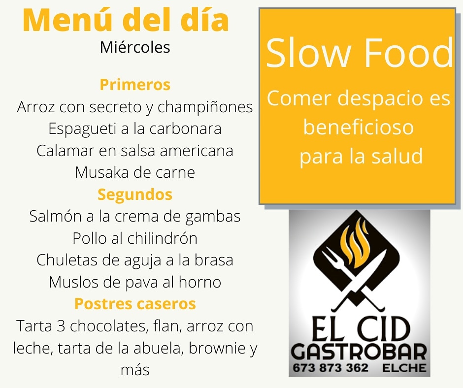 Gastro Bar El Cid Menu - Image 4